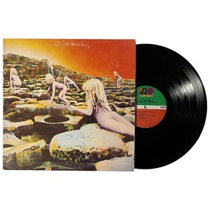 Led Zeppelin “Houses Of The Holy” Vintage Vinyl Record LP - vintage 70s US Pressing