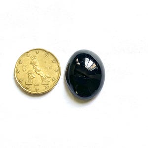 Natürliche schwarzer Turmalin Cabochon Top Qualität 30.70 Karat Lose Cabochon für die Schmuckherstellung