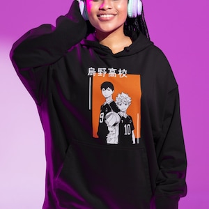 Kageyama & Hinata Posing - Haikyuu - Unisex Hoodie - Sweatshirt