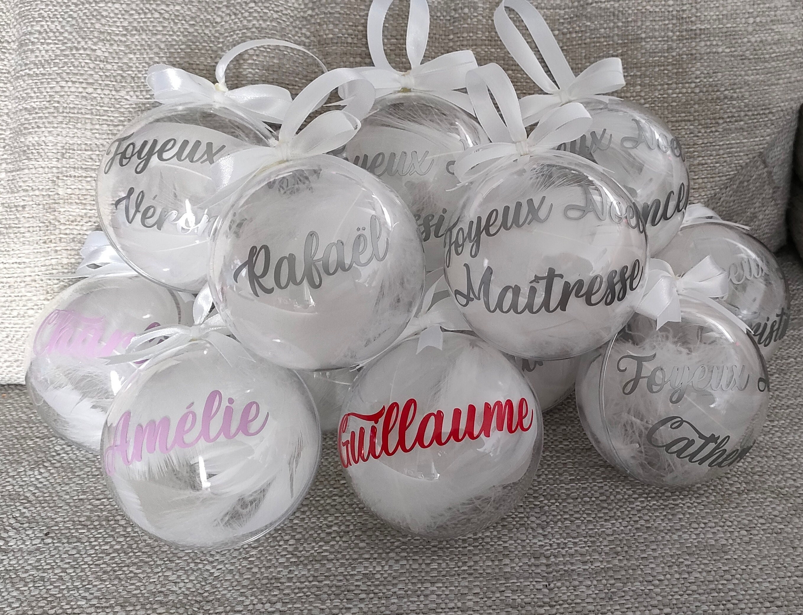 Boule de Noël Personnalisé