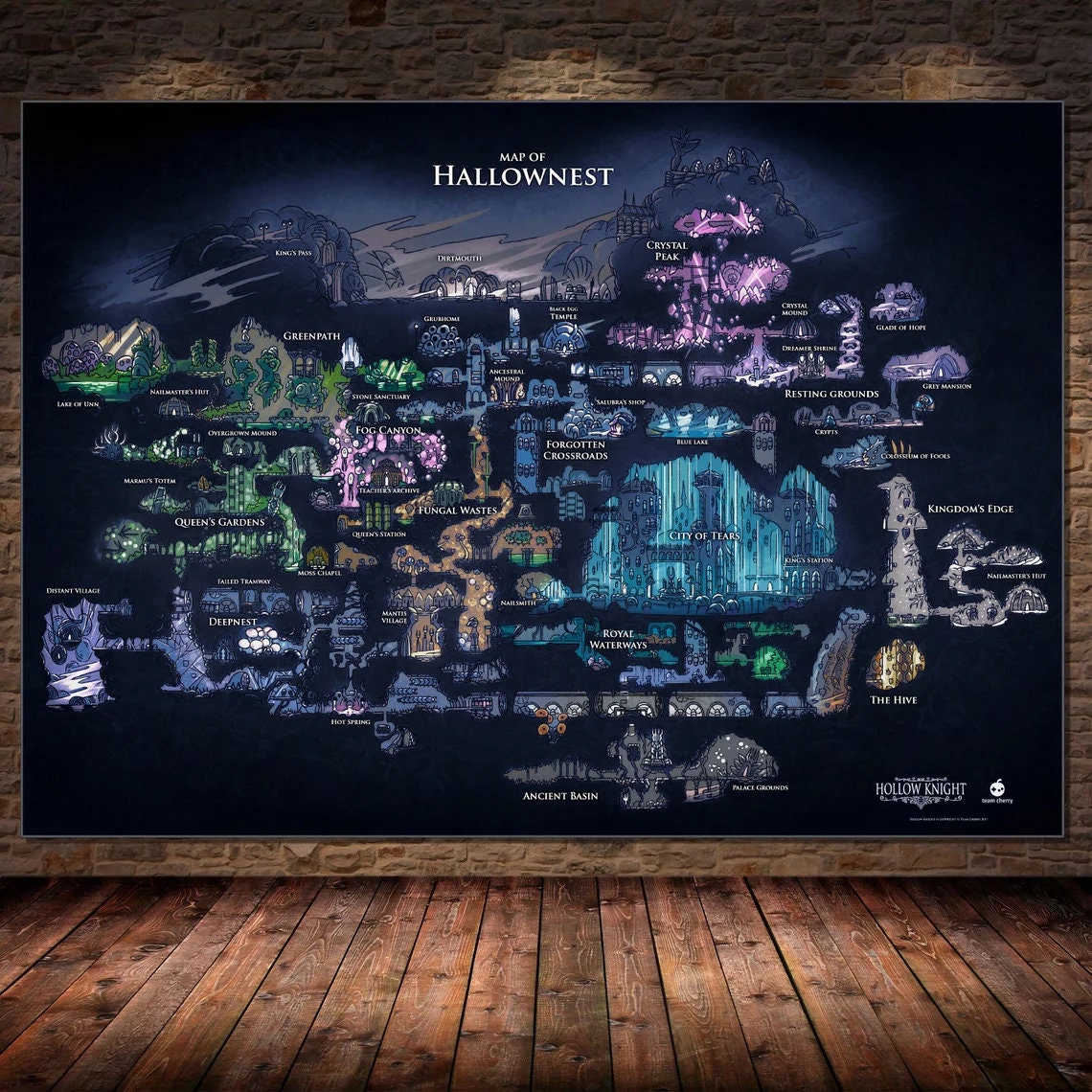 Вся карта халлоунеста