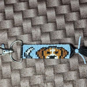 Keychain Dog Face
