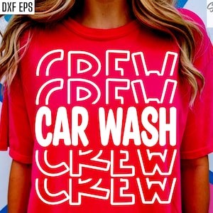 Car Wash Crew Svg, Car Wash Worker Png, Car Wash Fundraiser, Fundraising T-shirt Designs, Car Wash Shirt Cut Files, Outdoor Summer Flyer Svg