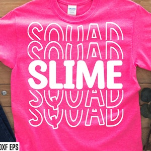 Slime Squad Svg | Kids Slime Cut Files | Small Business Svgs | Kids Slime Shirt Svg | Slime Quotes | Svg Files for Cricut | Silhouette files