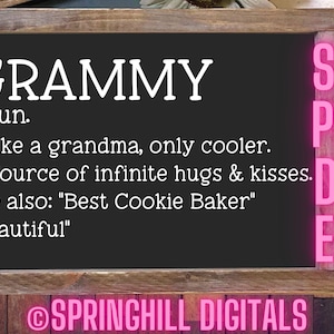 Grammy Svg | Définition Grammy | Grand-mère Svg | Fichier de coupe grand-mère | Svg Mimi | Gigi Svg | Maman Svg | Grand-parent Svg | Grand-mère Svg | Fichiers SVG