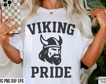Fierté Viking Png, Svg mascotte Viking, Svg football universitaire, Svgs jour de match, Sport du lycée, Maman Viking Fichier coupé, Conception de t-shirt Vikings
