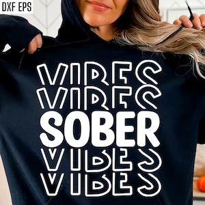 Nüchterne Stimmung | Nüchternheit Shirt svg | Nüchternes Leben Png | Genesungs-T-Shirt Designs | Rehab Zitat | Recover SVG | Clean Time Cut-Datei | Meilenstein