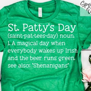 Svg del día de San Patricio / Svg del día de San Patricio / Svg de camisa de la suerte / Svg de duende / Svg de trébol de 4 hojas / Archivos Svg irlandeses / Archivos Svg para Cricut