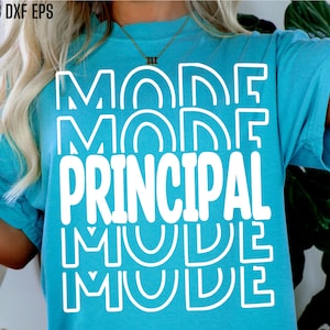 Hoofdmodus | Schoolhoofd Svgs | Junior hoge staf SVG's | Middelbare school png | Elementaire citaten | Ontwerpen van schoolhoofden
