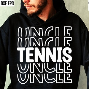 Tio Tênis Svg | Camisa De Tênis Png | Arquivos de corte da família do tênis | Designs de camisetas de tênis | SVGs da temporada de tênis | Tênis do time do colégio | Partida de tênis