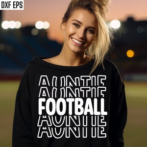 Fußball Tante zwar | Fußball-Saison-Shirt | Schulsport Schnittdateien | Tante Fußball SVG | T-shirt Design | Gymnasium Fußball | Kollegium