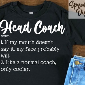 Svgs entraîneur-chef | Svgs entraîneur adjoint | Coach chemise Svgs | Coach Fichiers de coupe | Svg de coaching | T-shirt SVG entraîneur | Entraîneur sportif Svg | Télécharger