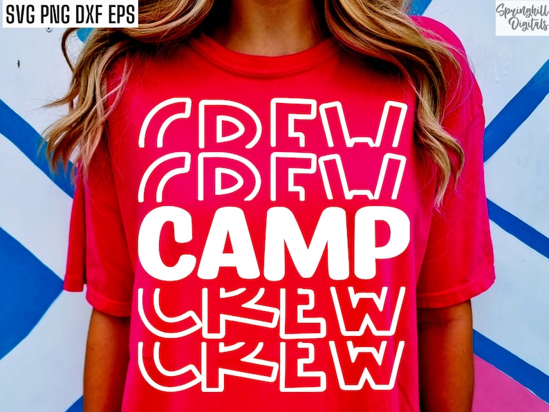 Camp Crew Svg, Summer Camp Pngs, Kids Camp Tshirt Designs, Church Camp Cut Files, Vbs T-shirt Svgs, Summertime Quotes, Svg Files for Cricut