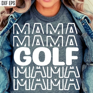 Golf Mama Herz | Golfer Shirt Pngs | Golfen Mom Cut Dateien | Abitur Golf | Familie Tshirt Designs | Golfwagen Zitate | Hole in One Dateien