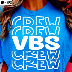 Vbs Crew Svg, Vacation Bible School Pngs, Vbs Shirt Cut Files, Church Camp Tshirt Designs, Summer Camp Svgs, Kids, VBS Staff, VBS 2025 Svgs