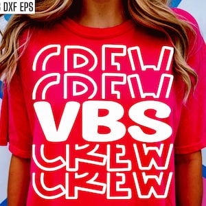 Vbs Crew Svg, Vacation Bible School Pngs, Vbs Shirt Cut Files, Church Camp Tshirt Designs, Summer Camp Svgs, Kids, VBS Staff, VBS 2025 Svgs