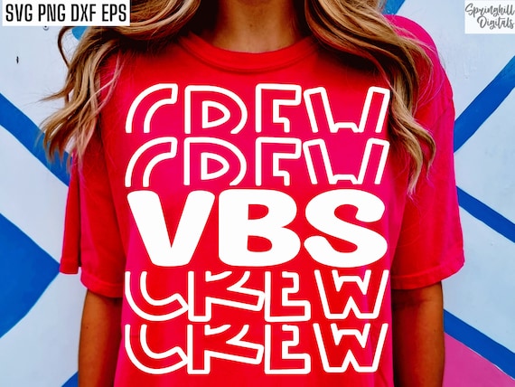 Vbs Crew Svg, Vacation Bible School Pngs, Vbs Shirt Cut Files, Church Camp Tshirt Designs, Summer Camp Svgs, Kids, VBS Staff, VBS 2025 Svgs