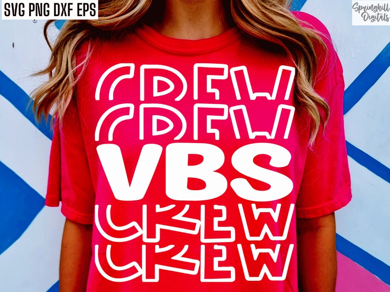 Vbs Crew Svg, Vacation Bible School Pngs, Vbs Shirt Cut Files, Church Camp Tshirt Designs, Summer Camp Svgs, Kids, VBS Staff, VBS 2025 Svgs