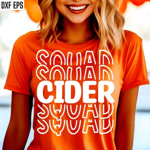Cider Squad Svg, Cider Mill Svgs, Apple Orchard Svgs, Cider Press Cut Files, Seasonal Jobs, Cider Maker, Matching Coworker T-shirt Designs