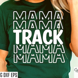 Mama Svgs bijhouden | Langeafstandsloper | Crosscountry-svg's | Hardloopseizoen gesneden bestanden | Hardloopcitaat | T-shirtontwerpen | High School-traject