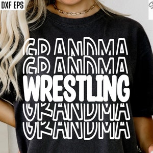 Wrestling Oma Druck | Wrestling Gma Shirt Druck | Sport Saison Schnittdateien | Wrestling Zitat | T-shirt Designs | High School Ringer