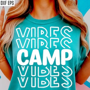 Imágenes SVG de ambiente de campamento, imágenes PNG de campamento de verano, diseños de camisetas de campamento infantil, archivos de corte de campamento de iglesia, imágenes SVG de camisetas de VBS, citas de verano, archivos SVG para Cricut