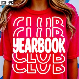 Yearbook Club Svgs | High School Yearbook Svgs | Yearbook Team T-shirt | Yearbook Class Svgs | Middle School Yearbook | Tshirt Design Pngs