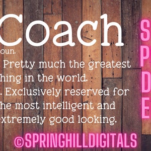 Coach Svgs | Assistant Coach Svgs | Coach Shirt Svgs | Coach Cut Files | Coaching Svg | Coach T-Shirt Svg | Sports Coach Svg | Download