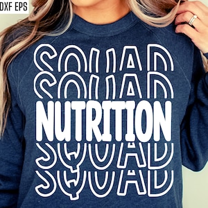 Équipe de nutrition | Diététicien Svgs | Emploi diététicien Pngs | Modèles de chemises de collègues assortis | Svgs diététiques | Technicien en diététique | Naturopathe