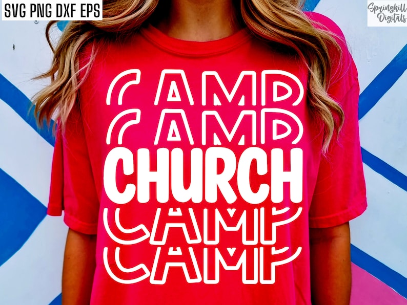 Church Camp Svg | Vacation Bible School Png | Vbs Shirt Cut File | Church Camp Tshirt Design | Svg Files For Cricut | Summer Camp Svg | Kids
