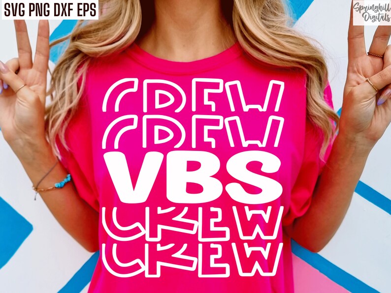 Vbs Crew Svg, Vacation Bible School Pngs, Vbs Shirt Cut Files, Church Camp Tshirt Designs, Summer Camp Svgs, Kids, VBS Staff, VBS 2025 Svgs