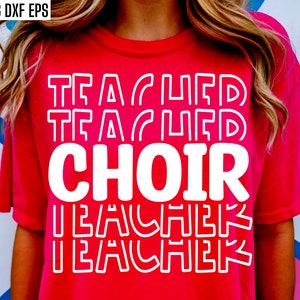 Professor de coral Svgs | Classe vocal camisetas de <br> Entrega Rápida? Professor do Ensino Médio | Ensino Médio | Coro do Ensino Médio | Coro da Igreja Svgs | Camiseta Coro Png