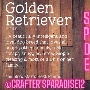 Golden Retriever Svg | Impressões de definição | SVGs para cães | SVGs para animais de estimação | Mãe Cachorro Svgs | Arquivos de corte de cachorro | Estampas de animais | Svgs de citações de cachorro | Amantes de cães