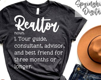 Realtor Quote | Definition Svg | Funny Saying Svg | Definition Cut File | Funny Sign Svg | Wood Sign Svg | Funny Signs | Job Shirt Svgs