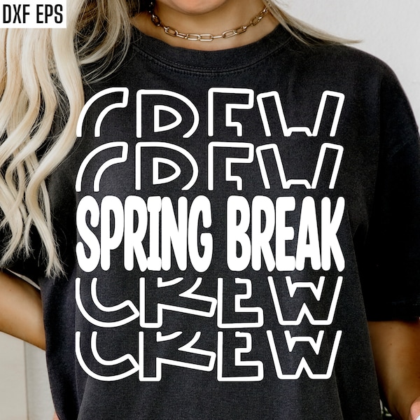 Spring Break Crew Svg | Matching Vacation Pngs | Spring Break Svgs | Sb 2023 Cut Files | Spring Break Group Shirt Designs | Beach Quotes