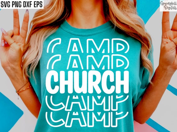 Church Camp Svg | Vacation Bible School Png | Vbs Shirt Cut File | Church Camp Tshirt Design | Svg Files For Cricut | Summer Camp Svg | Kids