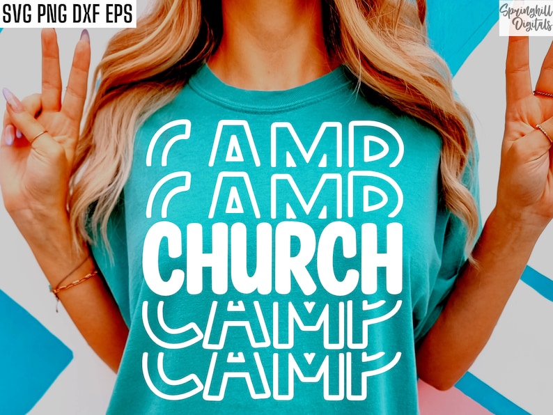 Church Camp Svg | Vacation Bible School Png | Vbs Shirt Cut File | Church Camp Tshirt Design | Svg Files For Cricut | Summer Camp Svg | Kids