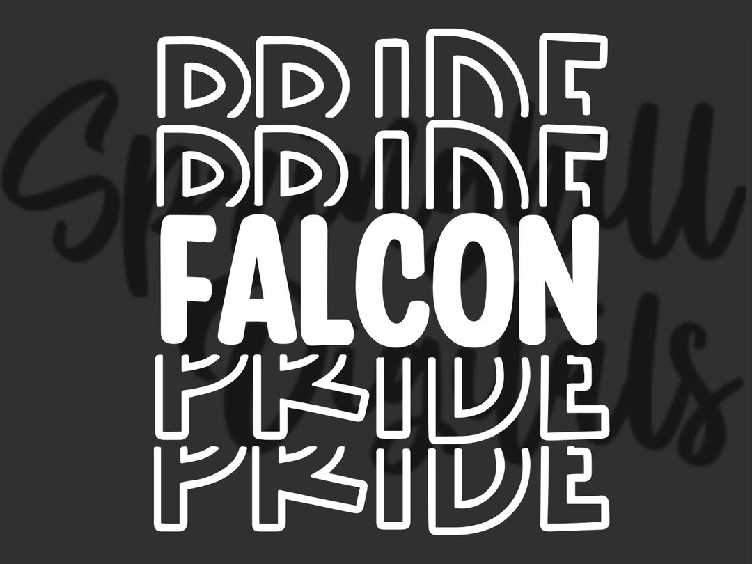 Falcon Pride Svg, High School Mascot, Falcon T-shirt Svgs, Football ...
