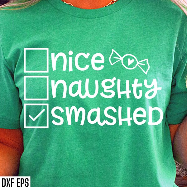 Naughty Nice Smashed - Etsy