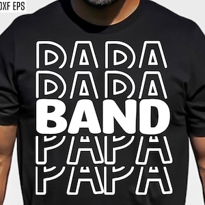 Banda Papa Svg | Vovô Png | Banda do Ensino Médio | Svgs da Banda Marcial | Desenhos de camisetas | SVGS do ensino médio | Arquivos de corte de banda do ensino médio