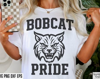 Lynx Fierté Png, Svg mascotte de lynx roux, Svg football universitaire, Svgs jour de match, Sport lycéen, Fichier coupé maman lynx roux, Dessins de tshirt Lynx roux