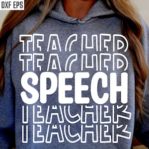 Speech Teacher Svg, Elementary School Pngs, Language Therapist Tshirt Designs, SLP Cut Files, Logopedist, Terug naar school, Eerste dag