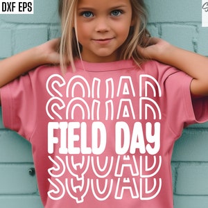 Equipo del día de campo / Camisa del día de campo Svgs / Escuela primaria / Pngs de fin de año / Diseños de camisetas del día de campo / Archivos de corte del día de campo / Citas para niños