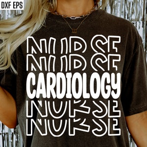 Enfermeira de Cardiologia Svg | Cardiologista Png | Ecocardiograma | Echo Tech Svgs | Cardiovasculares | Ultrassonografia Cardíaca | Projetos Técnicos
