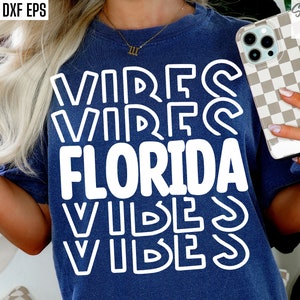 Florida Vibes svg, Florida T-Shirt Designs, Fl Shirt Cut Files, passende Vacay Pngs, Urlaub Tshirt svgs, Mädchen Reise, Spring Break svgs