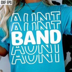 Band Tante SVG | Band Tante Pngs | Gymnasium Band | Blaskapelle SVG | T-shirt Designs | Abitur Dateien | Dateien für die Mittelschulband