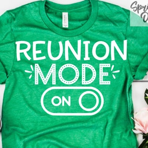 Family Reunion Shirts | Class Reunion Svg | Reunion Cut Files | Family Reunion Designs | 10 Year Reunion | 20 Year Reunion | T-shirt Svgs