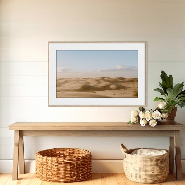 California Sand Dunes Landscape Wall Art | Scandinavian Home Decor | DIGITAL DOWNLOAD