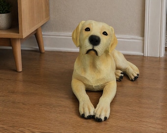 Labrador Hollow Urn - Large Display Statue Urn