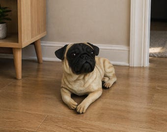 Pug Hollow Urn - Large Display Statue Urn
